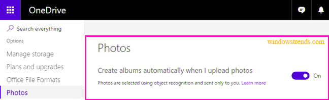 Stop OneDrive From Creating Automatic Photo